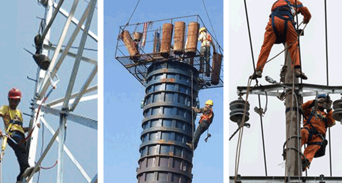 老化的安全防墜器不能再使用